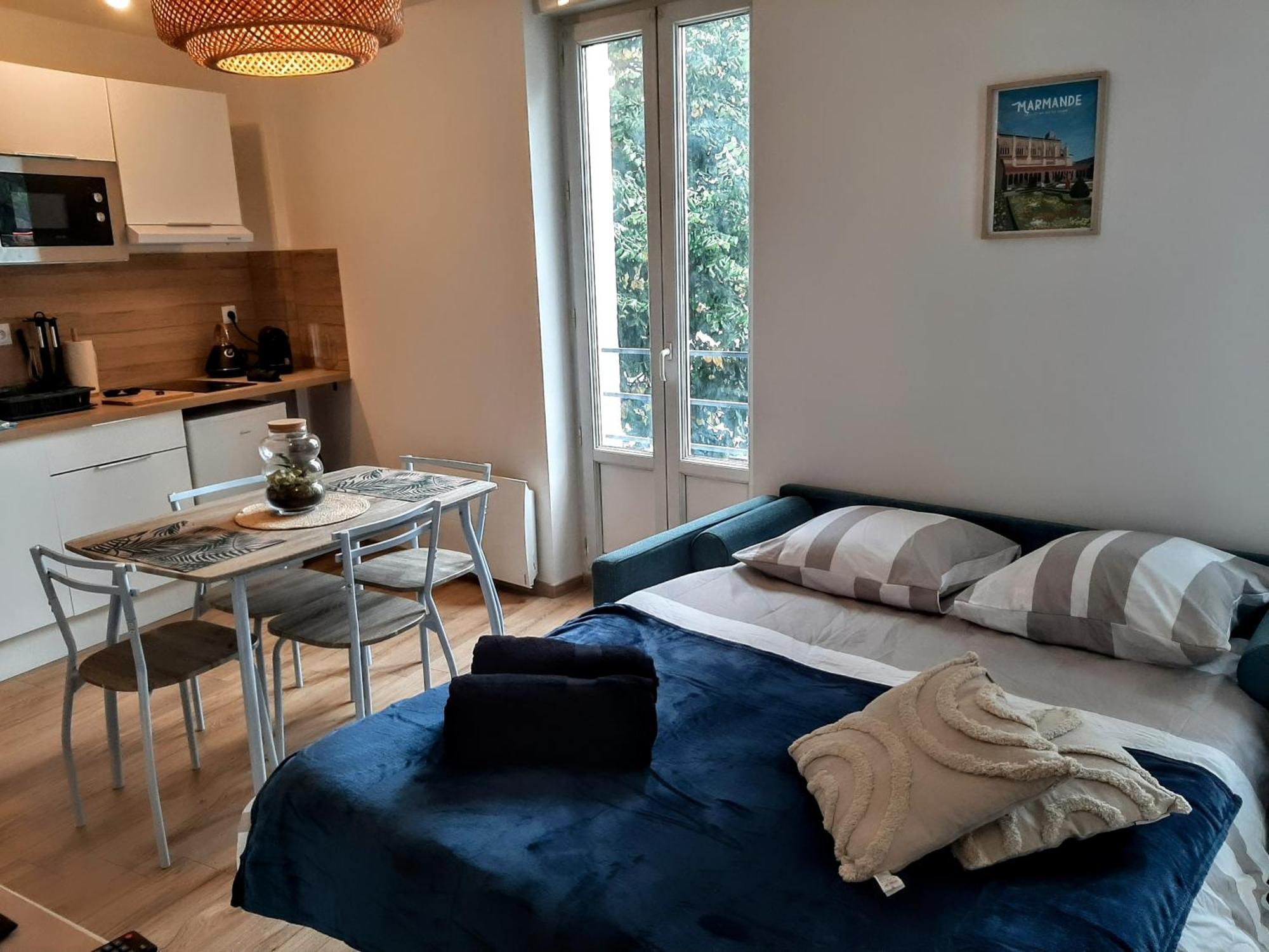 Les Apparts De Marmande - Appart Cosy, Centre De Marmande Dış mekan fotoğraf